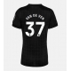 Tottenham Hotspur Micky van de Ven #37 Replike Gostujuci Dres za Ženska 2025-26 Kratak Rukav